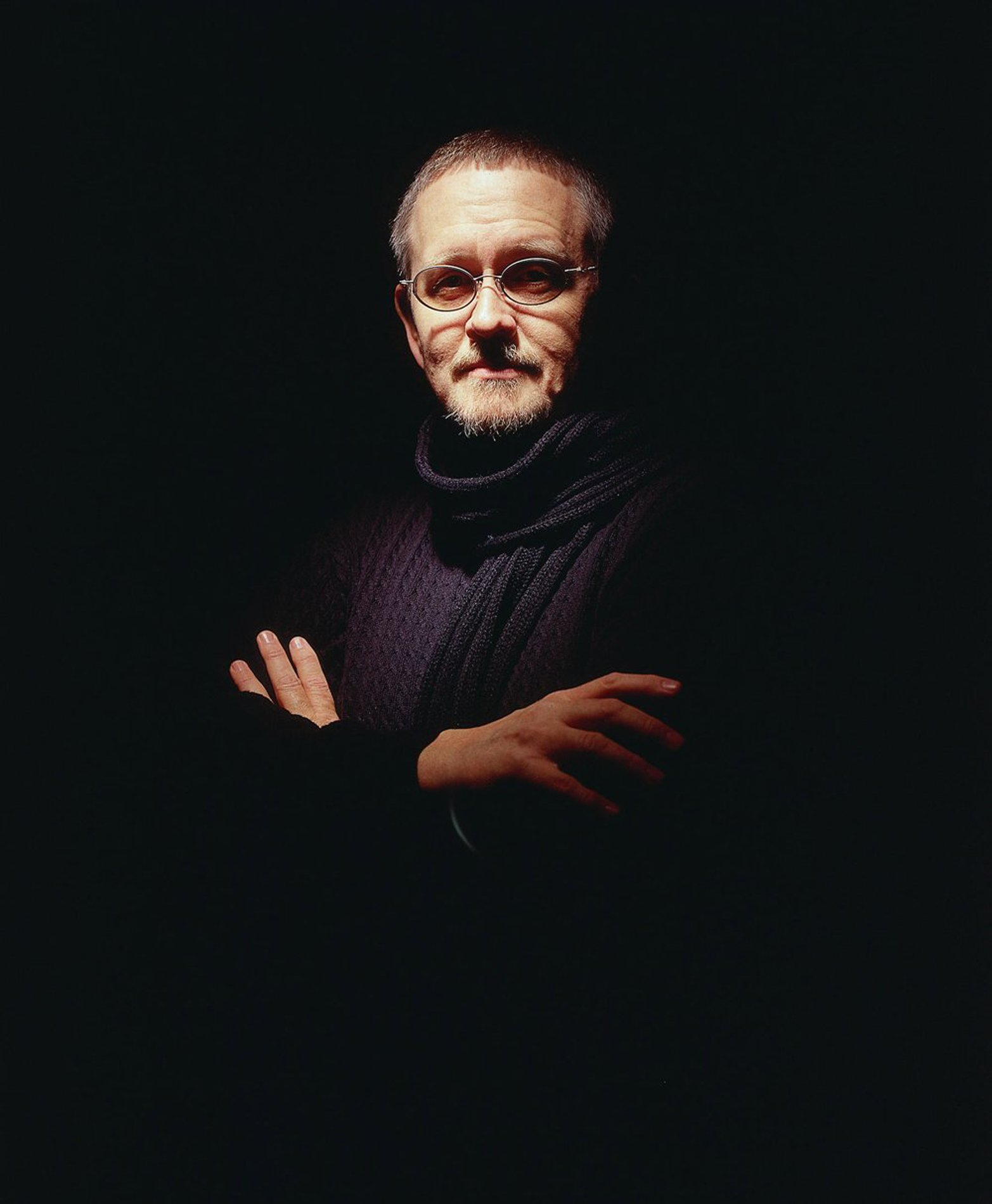 A portrait of Orson Scott Card